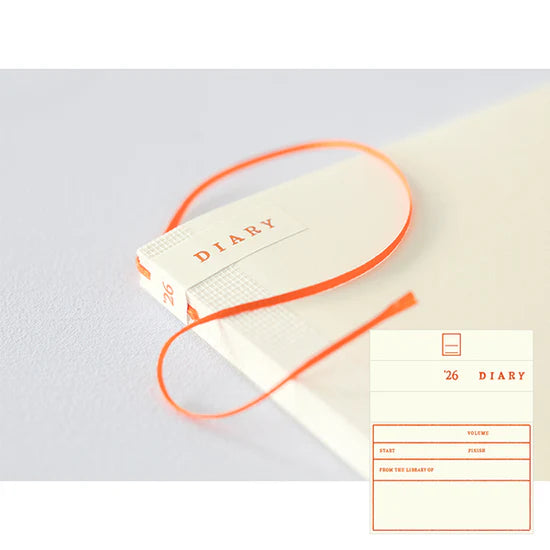 Midori 2026 MD Notebook Diary - A5 Size