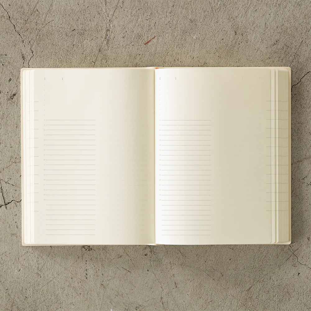 Midori 2026 MD Notebook Diary 1 Day 1 Page - A5 Size