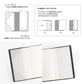 Midori 2026 Slim Professional PRD Monthly Diary - Black