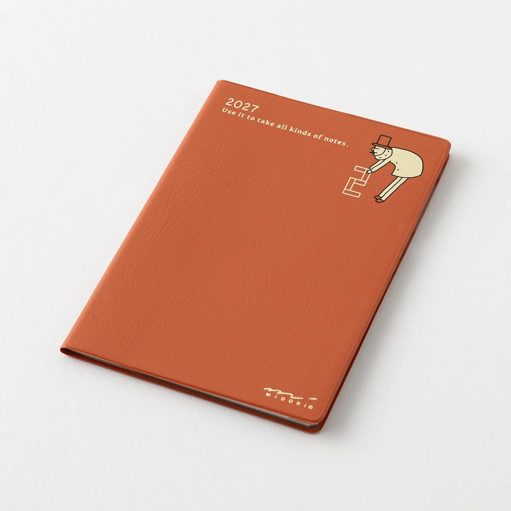 Midori 2027 Mini Pocket Diary - Ojisan