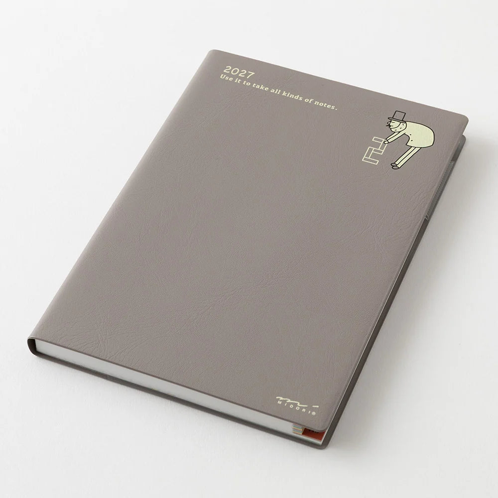 Midori 2027 B6 Pocket Diary - Ojisan