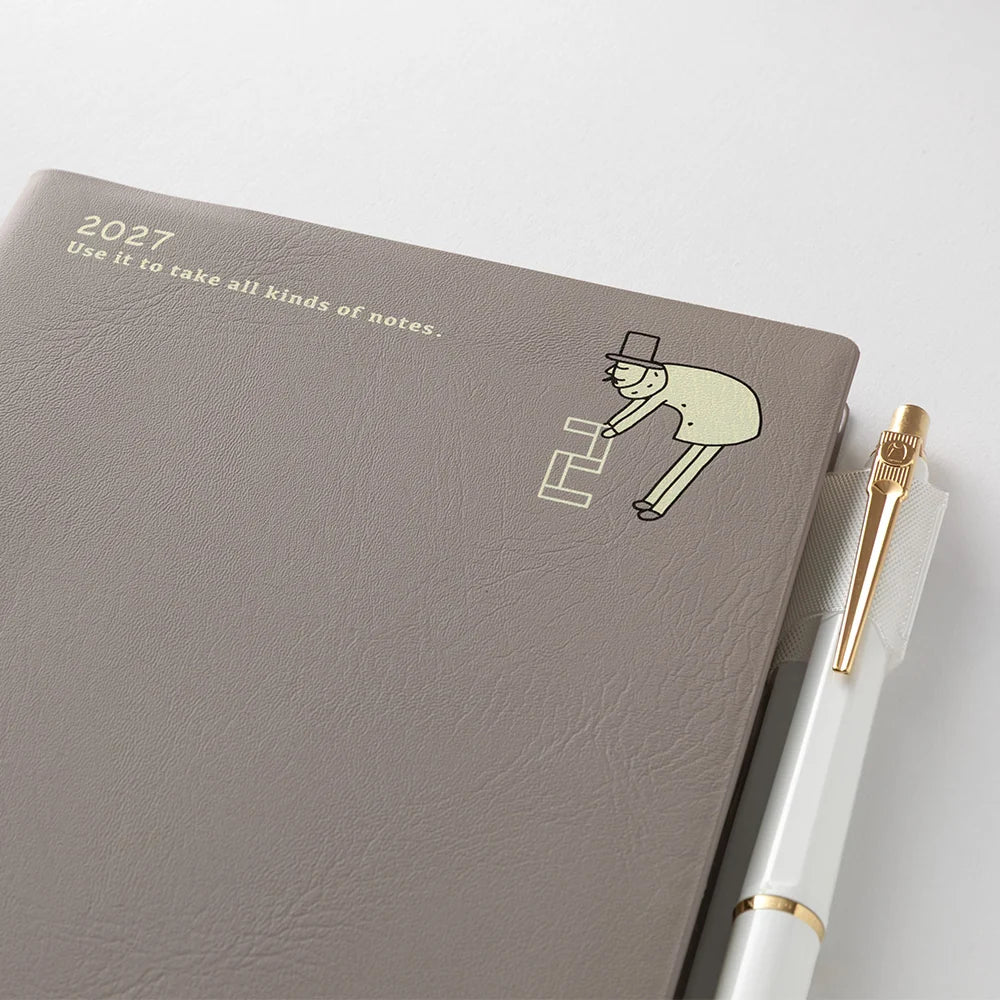 Midori 2027 B6 Pocket Diary - Ojisan