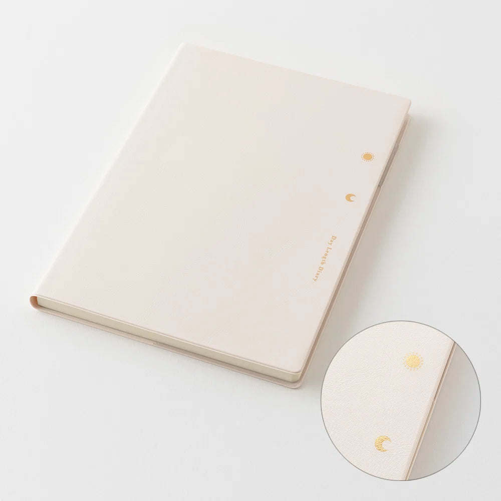Midori 2027 B6 Gradation Day-Length Weekly Diary - Ivory