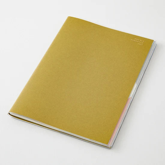 Midori 2027 B6 Double Schedule Diary - Yellow Ochre: Progress