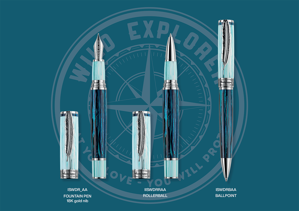 Montegrappa Wild Arctic Fountain Pen (Limited Edition)