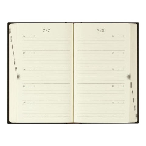 Midori Diary 5 Years Gate Black