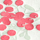 Midori Letter Set Letterpress Bouquet Red