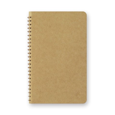 Traveler's Company Spiral Ring Notebook - Blank DW Kraft Paper (A6 Slim)