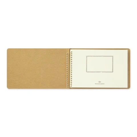 Traveler's Company Spiral Ring Notebook - Paper Pocket (B6 Landscape)