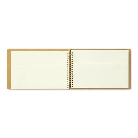 Traveler's Company Spiral Ring Notebook - Paper Pocket (B6 Landscape)