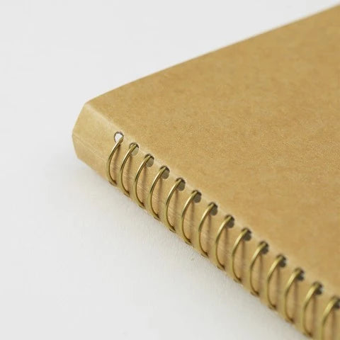 Traveler's Company Spiral Ring Notebook - Paper Pocket (B6 Landscape)