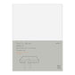 Midori A5 Codex 1 Day 1 Page Notebook Cover - Clear