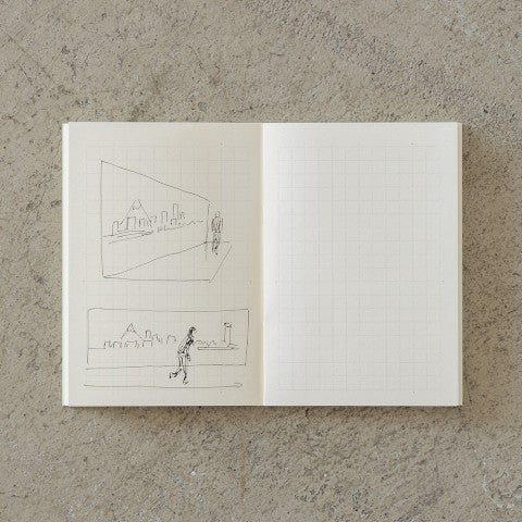 MD Notebook A7 3 PCS Pack Grid