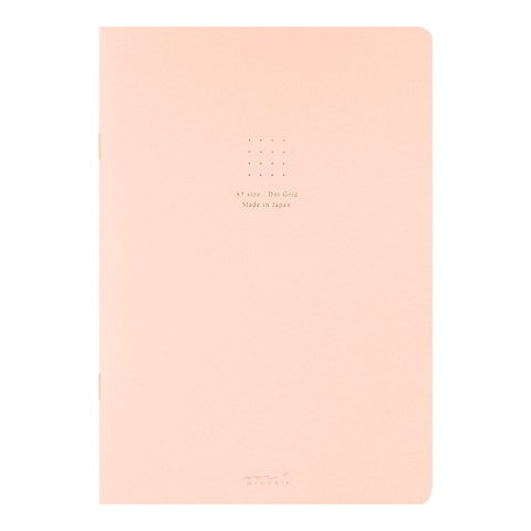 Midori Soft Color A5 Dotted Notebook - Pink