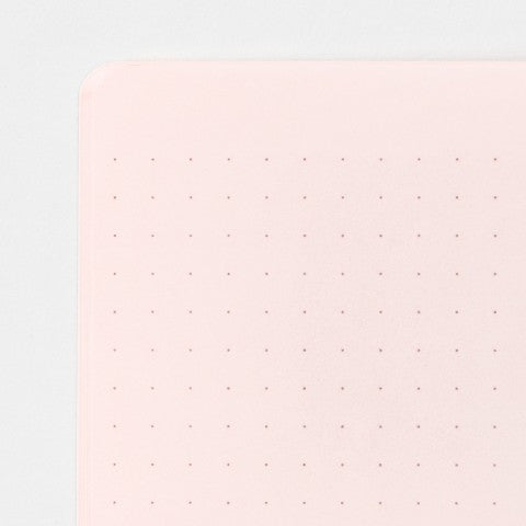 Midori Soft Color A5 Dotted Notebook - Pink