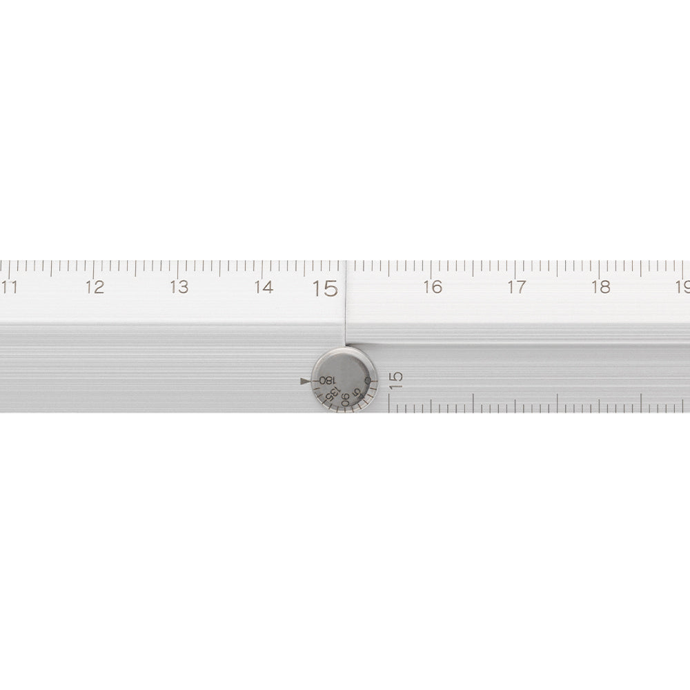 Midori Aluminum Multi Ruler 30cm - Silver