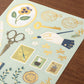 Midori Letter Set Collage - Stationery Pattern