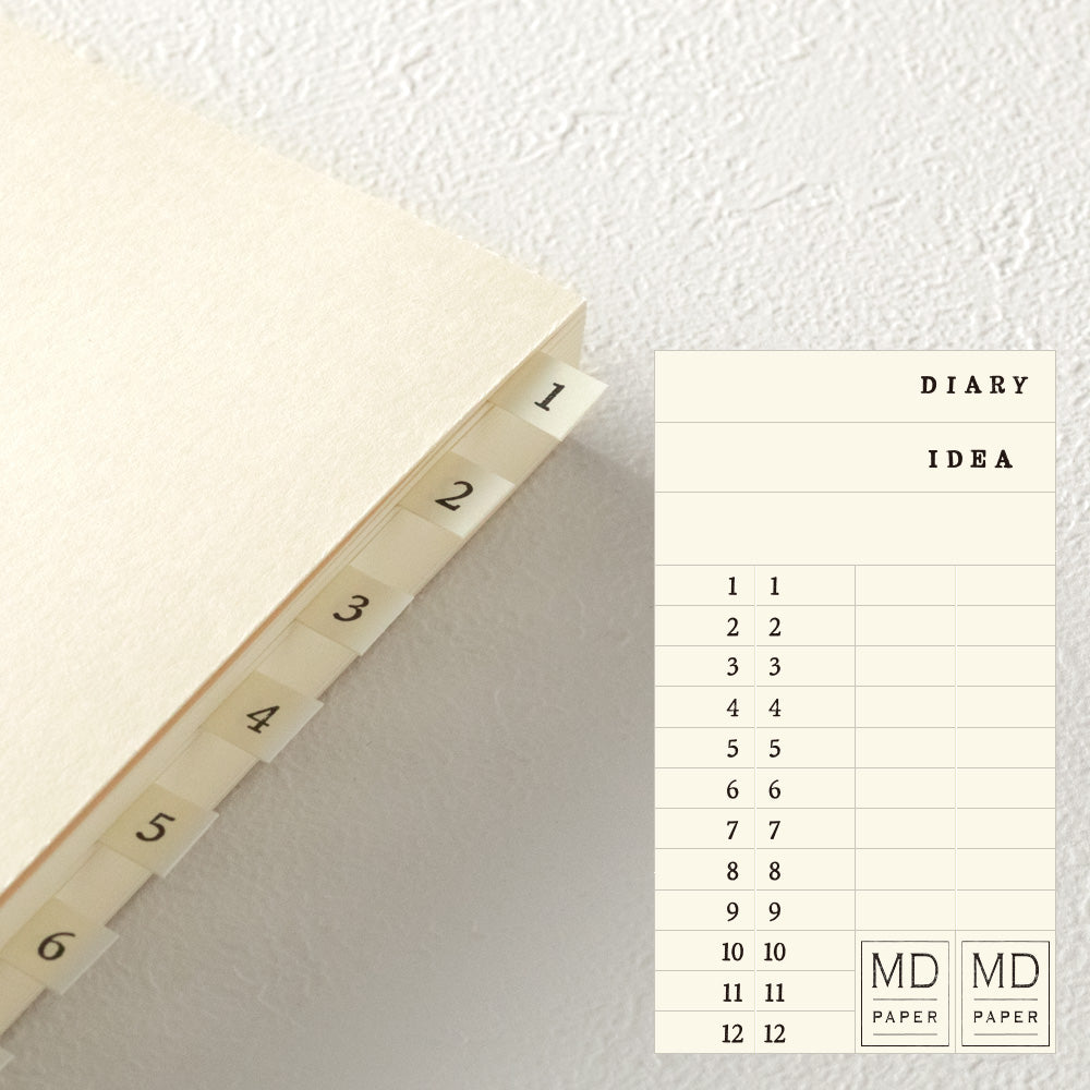 Midori A5 1 Day 1 Page Codex (Undated) Notebook - Blank