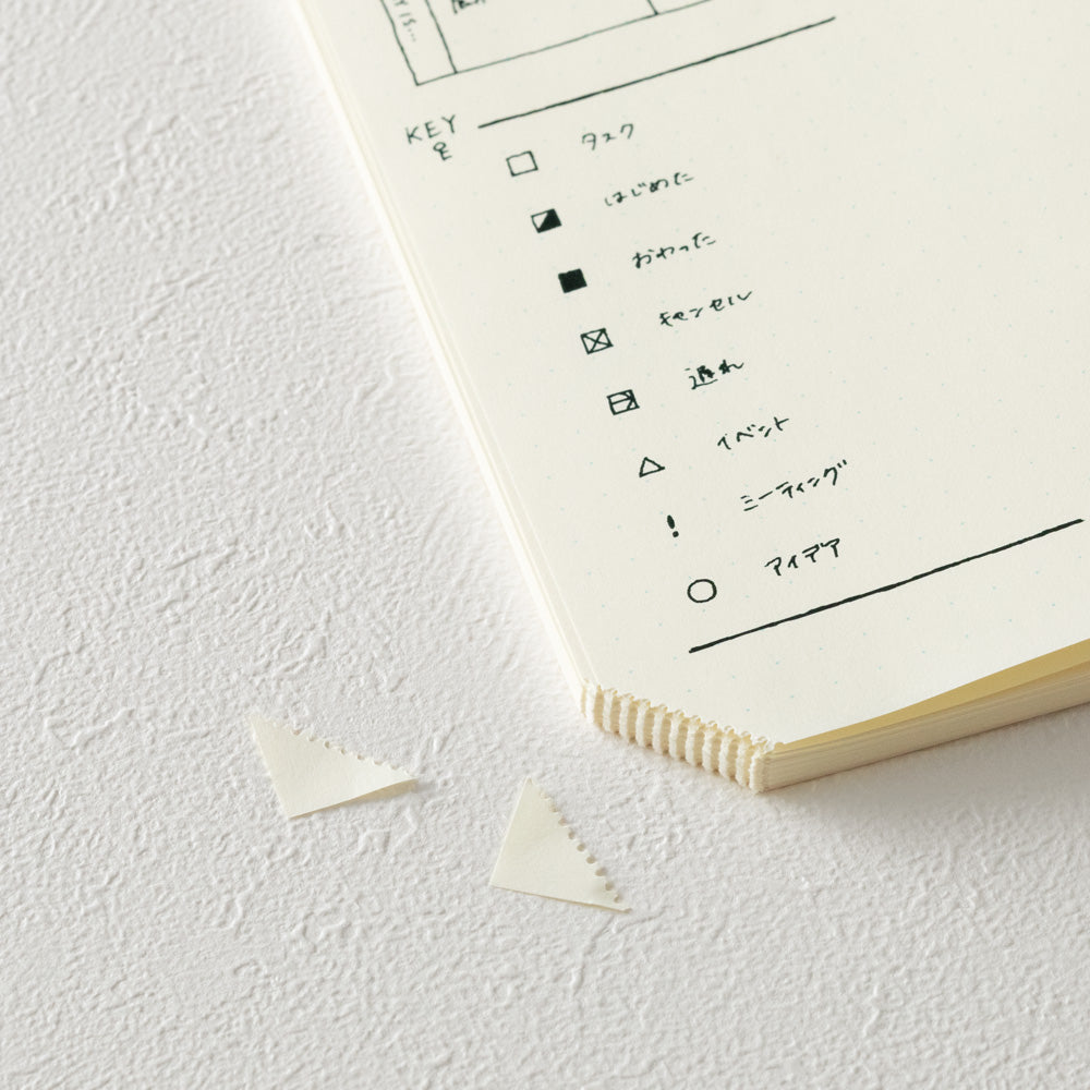 Midori A5 1 Day 1 Page Codex Notebook - Dotted