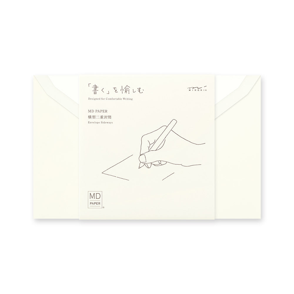 Midori MD Paper Envelopes - Sideways