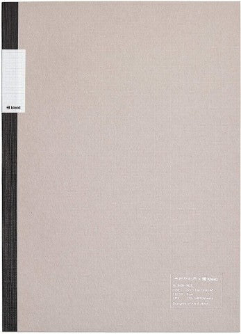 Kleid 2mm Flat Notes A5 Notebook - Gray