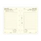 Filofax 2024 Mini One Day On A Page with Appointments Planner - Cotton Cream Multilanguage