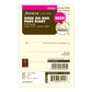 Filofax 2024 Pocket Week on One Page Planner - Cotton Cream