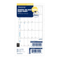 Filofax 2024 Personal Month on One Page with Notes Planner - Horizontal