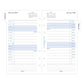 Filofax 2024 Personal Month On Two Pages with Tabs Planner