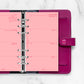 Filofax 2024 Personal Week on Two Pages Planner - Pink