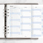 Filofax 2024 A5 Vertical Year Planner - English
