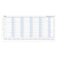 Filofax 2024 A5 Horizontal Year Planner - White