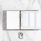 Filofax 2024 A5 Horizontal Year Planner - White