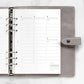 Filofax 2024 A5 Week on Two Pages - Vertical Diary