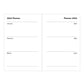 Letts of London 2025 Classic Mini Pocket Week to View Planner - Black