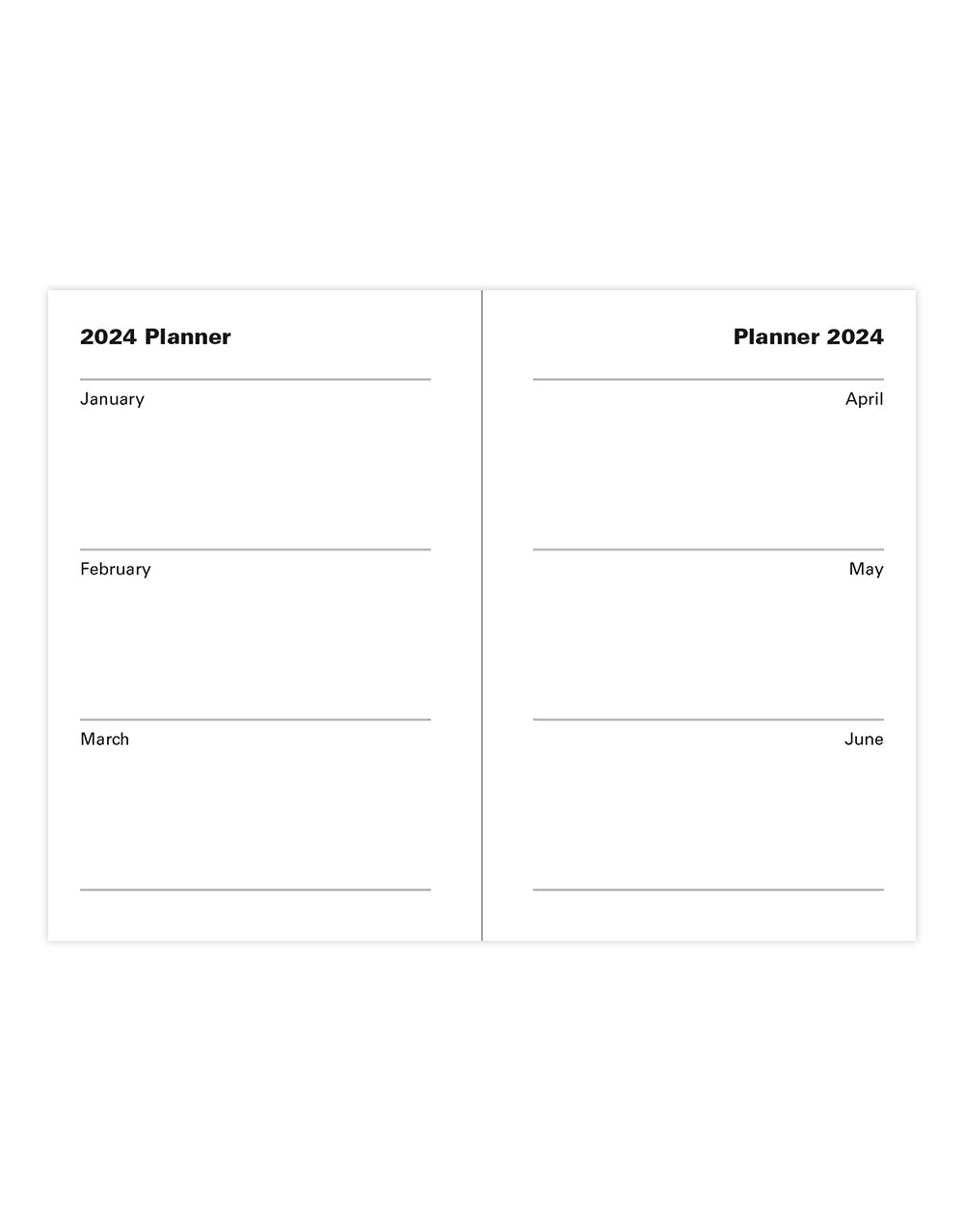 Letts of London 2025 Classic Mini Pocket Week to View Planner - Black