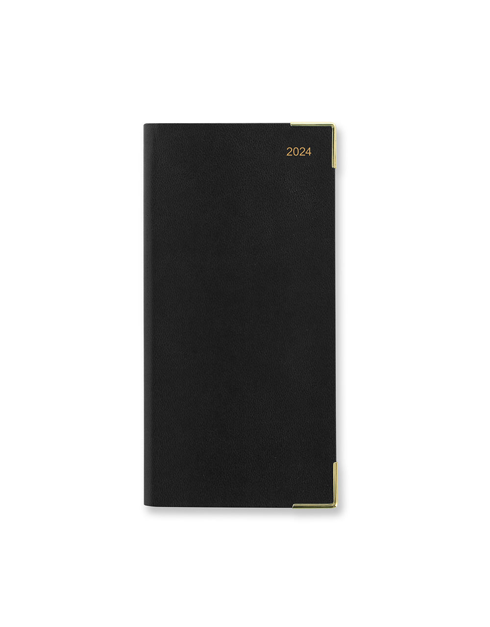 Letts of London 2024 Classic Slim Landscape Week to View Planner - Black