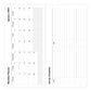 Letts of London 2024 Classic Slim Landscape Week to View Planner - Black