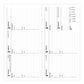 Letts of London 2024 Classic Slim Landscape Week to View Planner - Black