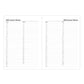 Letts of London 2024 Classic A5 Vertical Week to View Planner with Appointments - Black