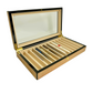 Lacquered 12 Pen Box - Blonde