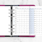 Filofax 2026 Personal Horizontal Year Planner