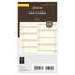 Filofax 2026 Personal Vertical Year Planner - Cream - English
