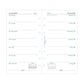 Filofax 2026 Week on One Page Diary Planner - English