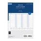 Filofax 2026 Horizontal Year Planner - English (A5)
