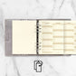 Filofax 2026 Refill Vertical Year Planner - English - Cream