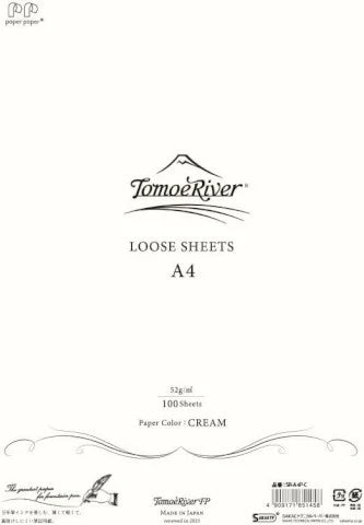 Sakae TP Tomoe River A4 Loose Sheet Paper - 52gsm Cream