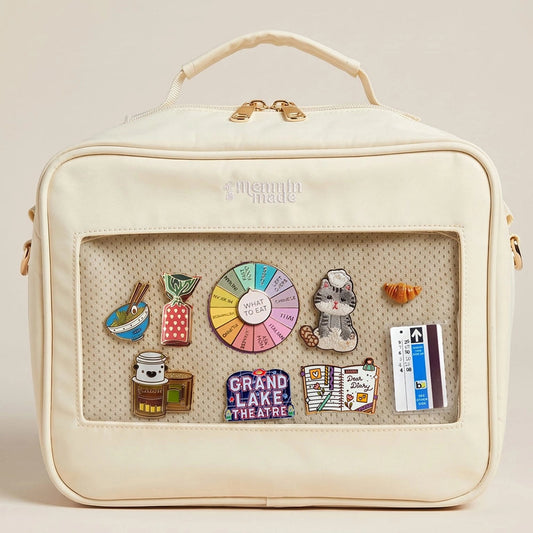 Menmin Made Ultimate Stationery Journal Bag - Cream