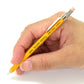 Ohto Wooden Mechanical Pencil Mini with Eraser & Clip - Yellow (.5mm)
