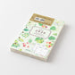 Midori 2026 B7 Planner Monthly + Weekly Refill - Country Time Flower